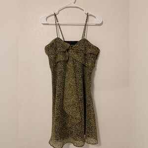 BGB Leopard Print Dress